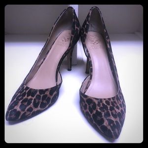 Vince Camuto Leopard Heels